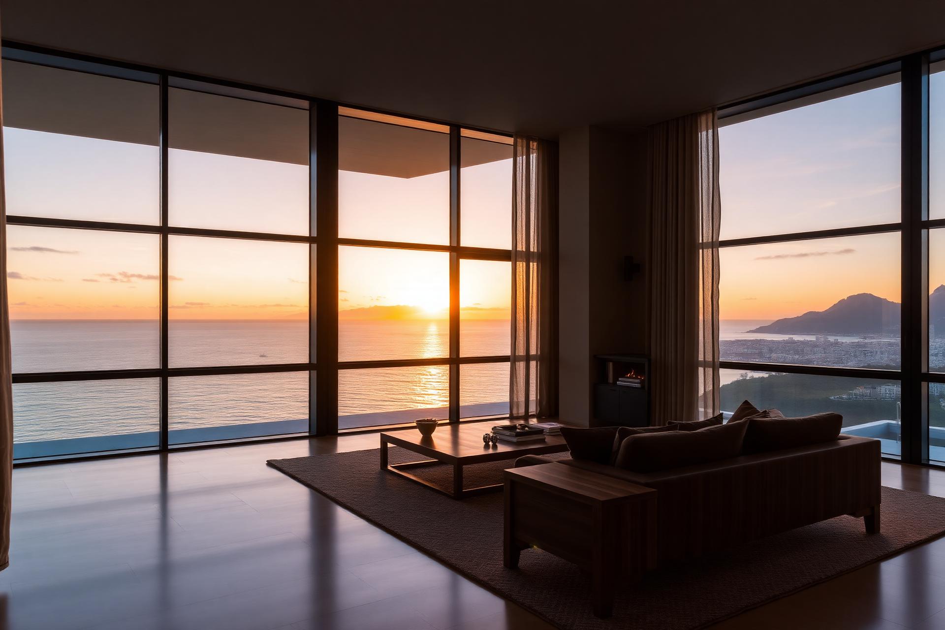 Apartamento moderno com vista para o mar no Rio de Janeiro